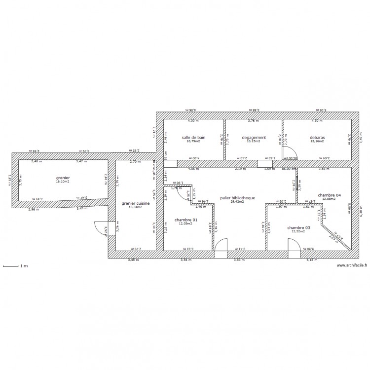 etage 05. Plan de 0 pièce et 0 m2