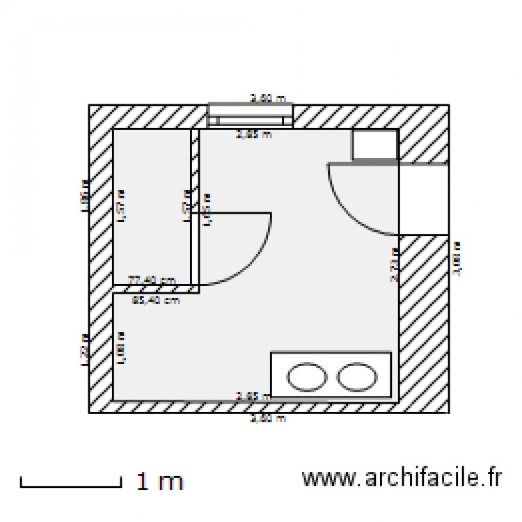 ch 7 salle de bain. Plan de 0 pièce et 0 m2