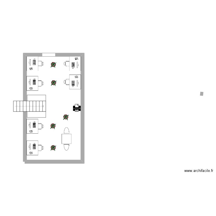 Mezzanine CHALET- hyp 2 ADV. Plan de 0 pièce et 0 m2