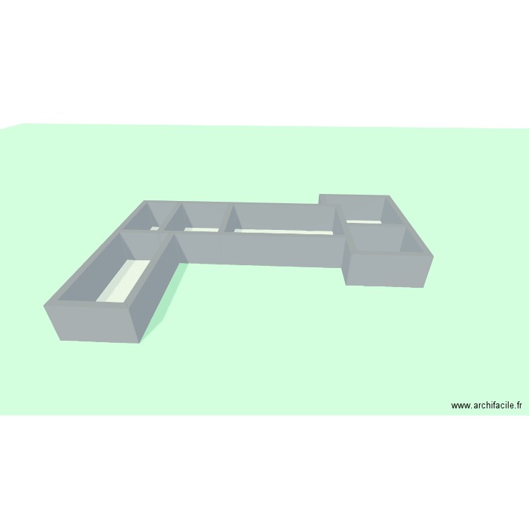 Maison rénovée . Plan de 6 pièces et 166 m2