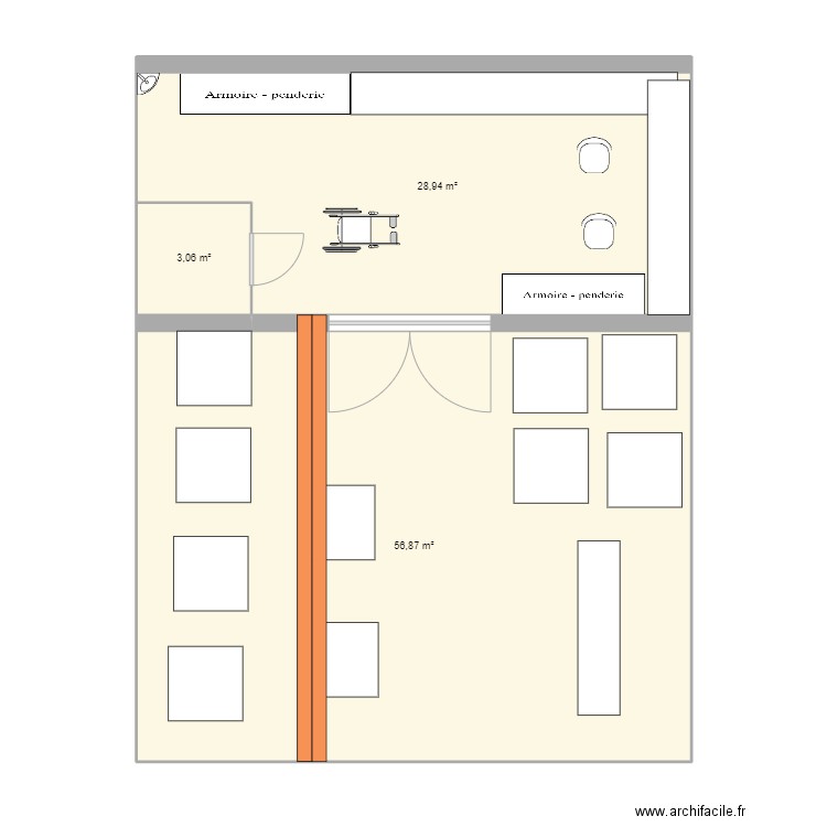 plan 2. Plan de 0 pièce et 0 m2