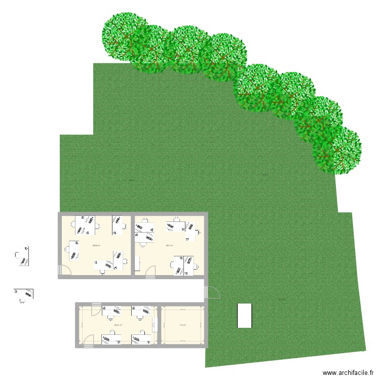 BUREAU. Plan de 0 pièce et 0 m2