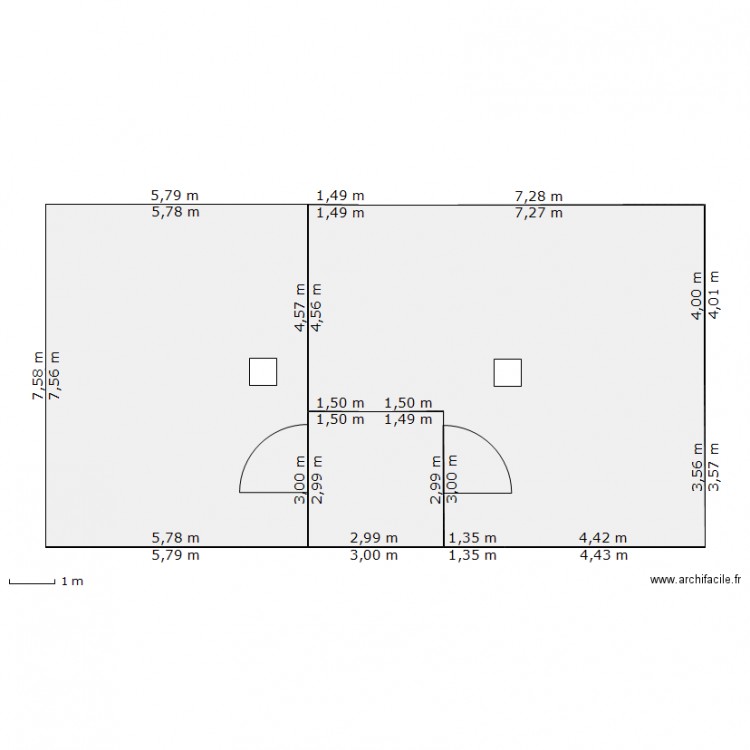 chambre froide. Plan de 0 pièce et 0 m2