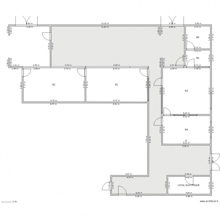 LOCAL RETZWILLER (cotes). Plan de 0 pièce et 0 m2