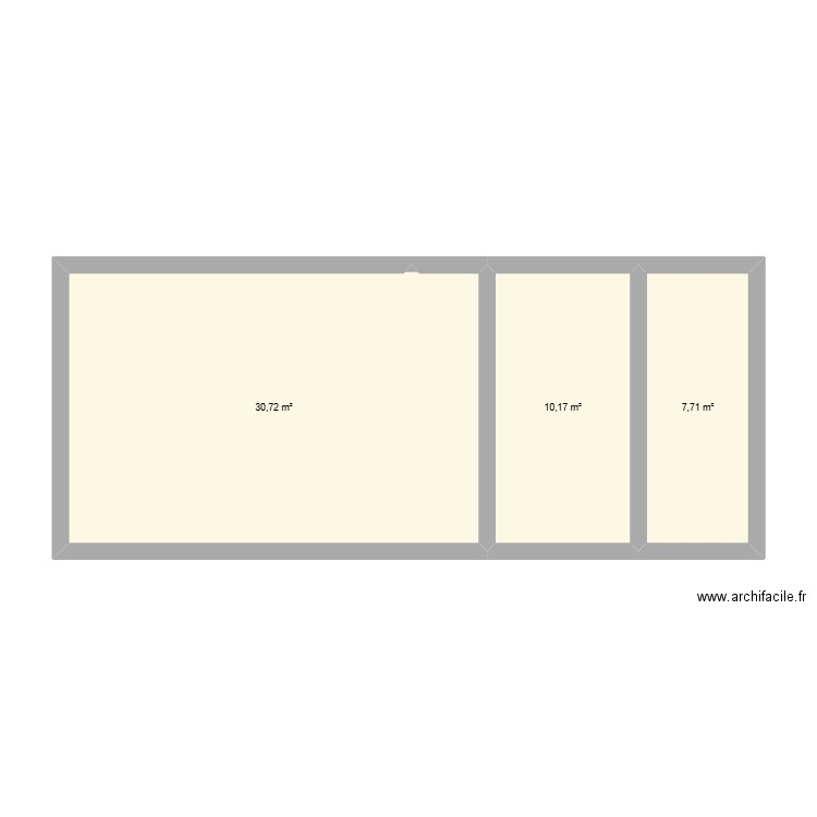 ECO LODGE. Plan de 3 pièces et 49 m2