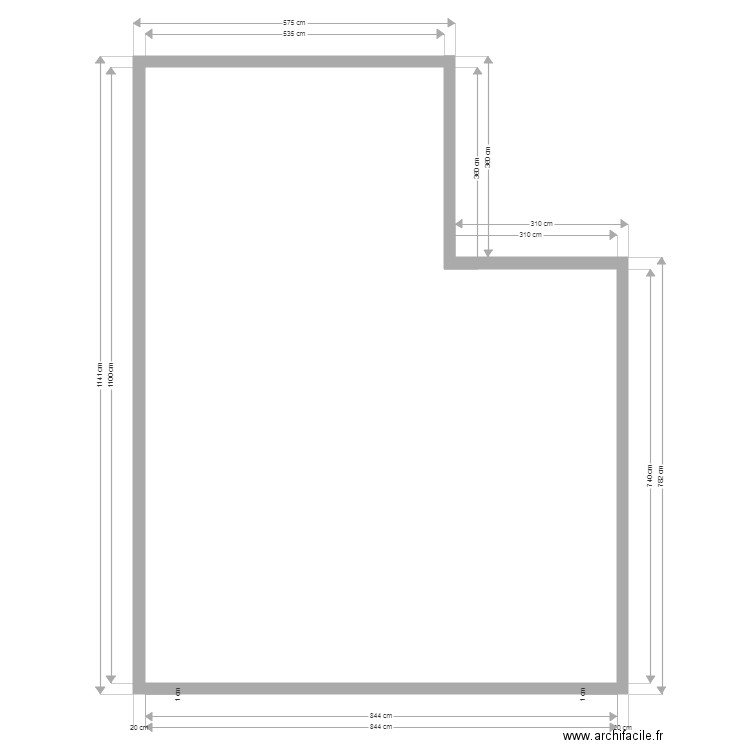 1 PLAN. Plan de 0 pièce et 0 m2