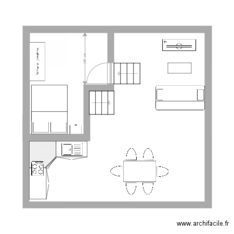 plan garage appartement quiberon. Plan de 0 pièce et 0 m2