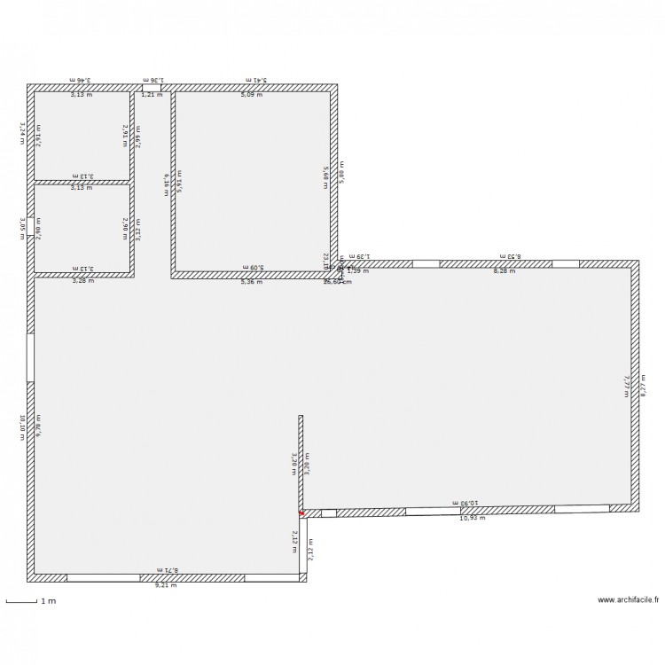 MAISON. Plan de 0 pièce et 0 m2