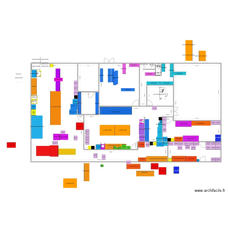 snacking1. Plan de 10 pièces et 383 m2