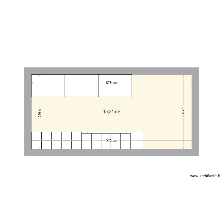 plan garage n°2 Valence. Plan de 0 pièce et 0 m2