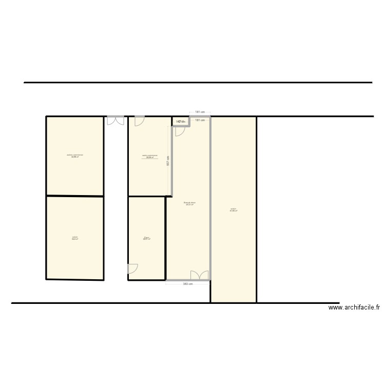 PLAN samak deco. Plan de 7 pièces et 225 m2