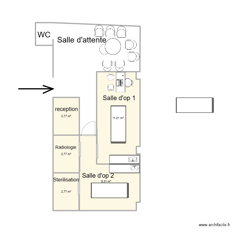 p 2. Plan de 5 pièces et 29 m2