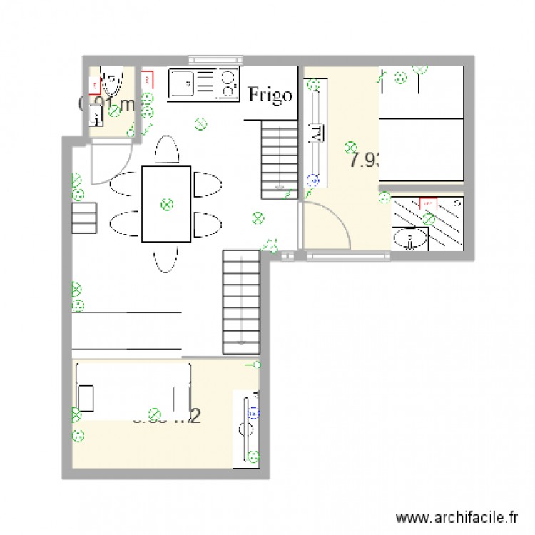 OKS F. Plan de 0 pièce et 0 m2