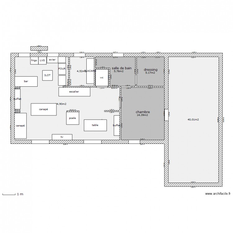 ENTREE meuble. Plan de 0 pièce et 0 m2