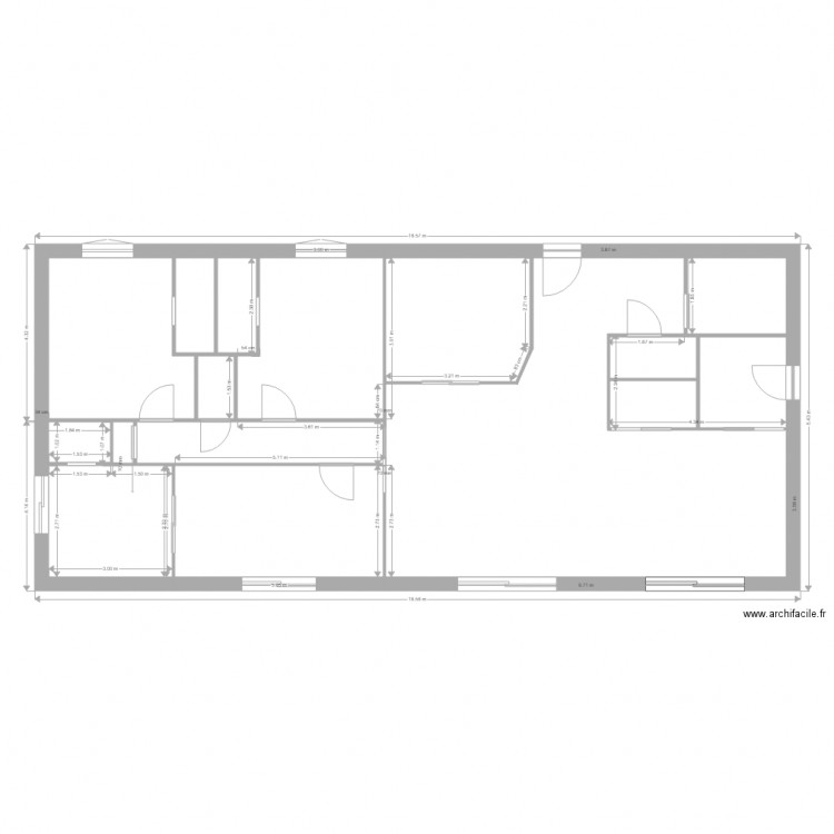 plan 2 dim ext. Plan de 0 pièce et 0 m2