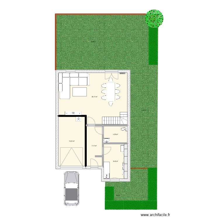 Ma maison. Plan de 0 pièce et 0 m2