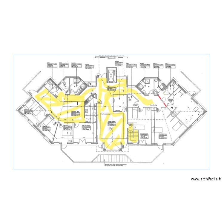 archi. Plan de 0 pièce et 0 m2