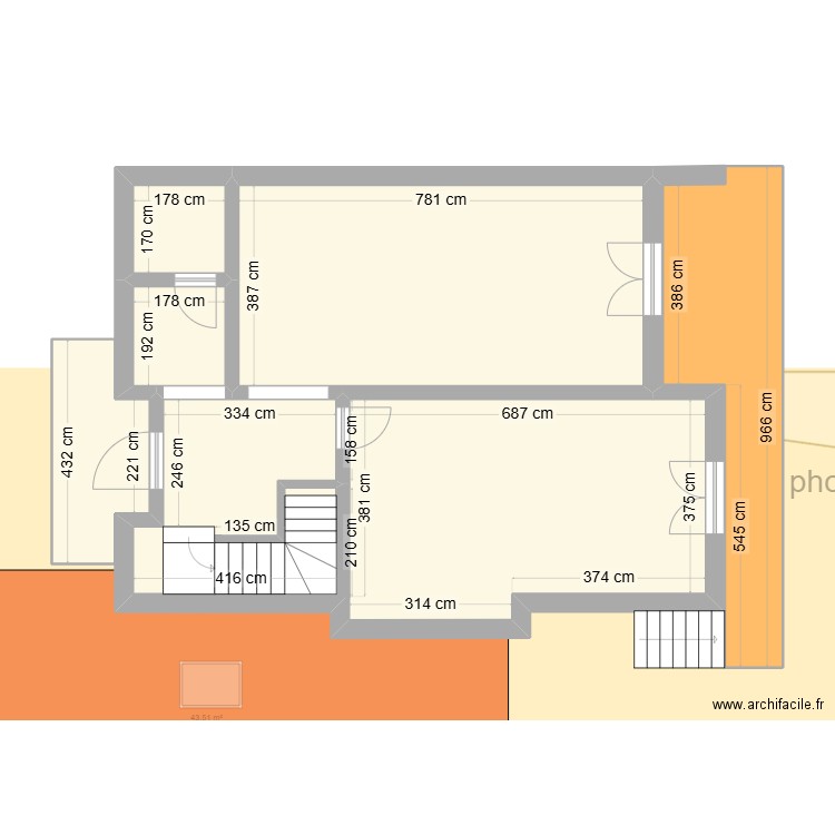 durningen vue dessus. Plan de 16 pièces et 403 m2