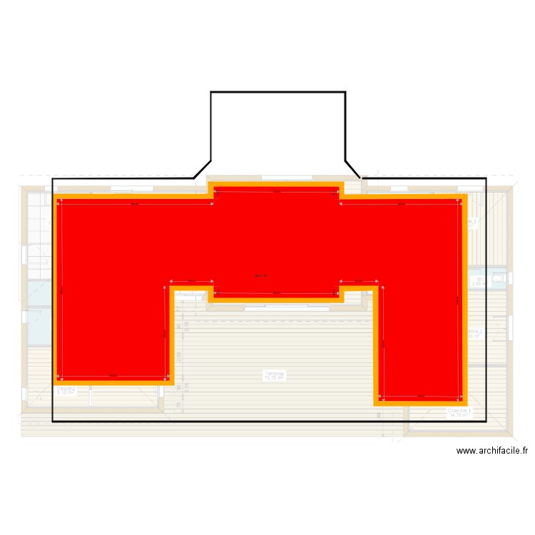 Terrasse 2. Plan de 0 pièce et 0 m2