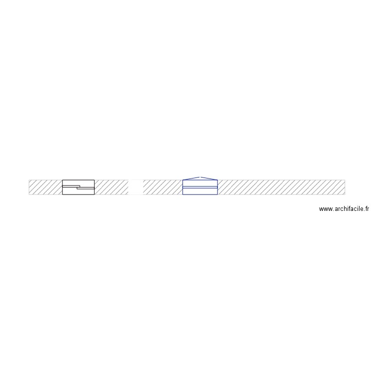 mur exterieur  projet fenetre. Plan de 0 pièce et 0 m2