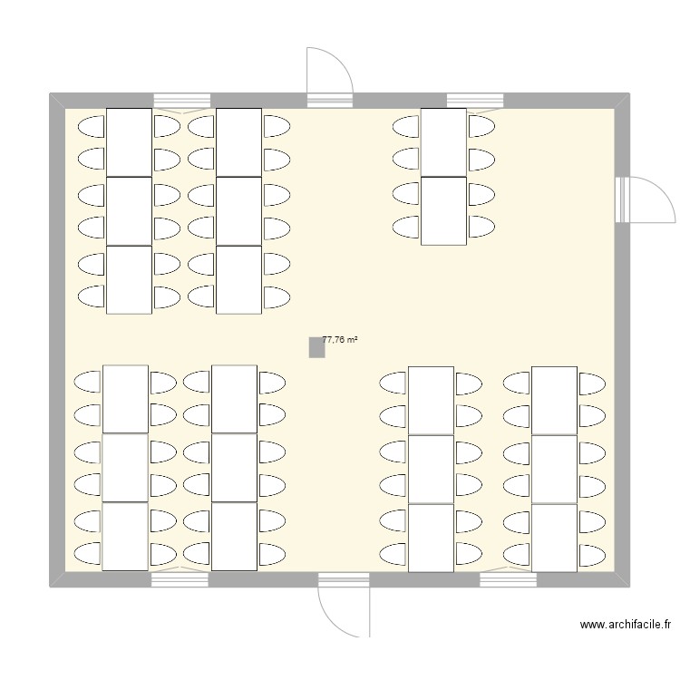 plan salle amanger maison. Plan de 0 pièce et 0 m2