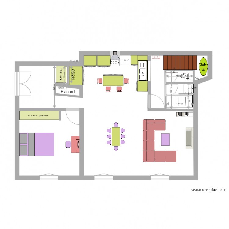 ERIC 23 MOLL SALON OUVERT 1. Plan de 0 pièce et 0 m2