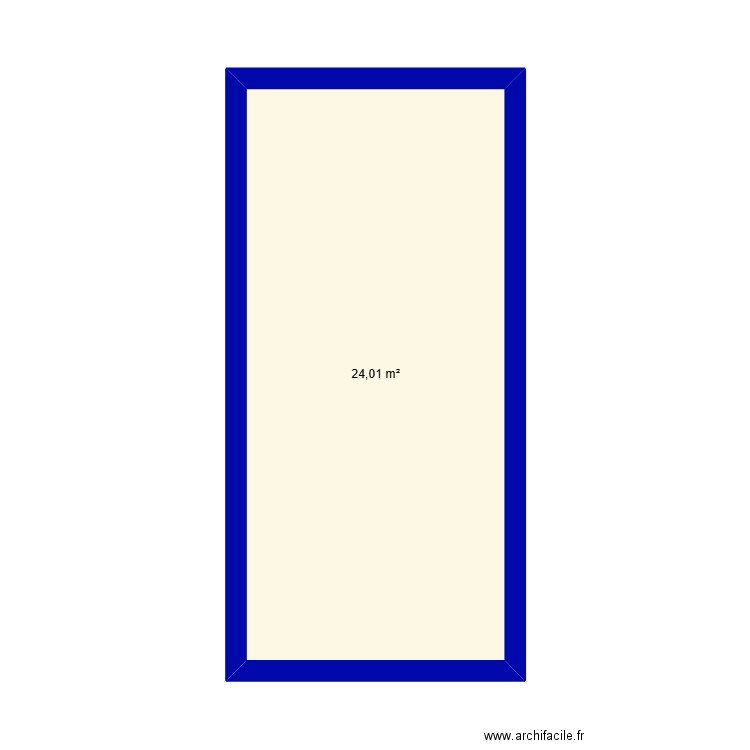 J ARC PREMIER. Plan de 1 pièce et 24 m2