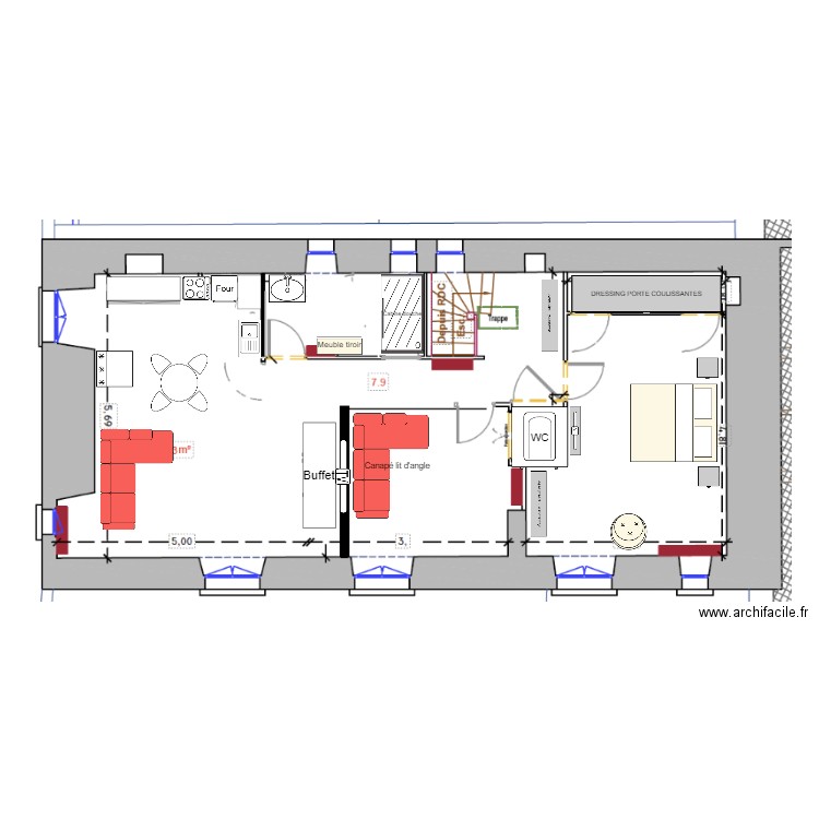 LOGEMENT. Plan de 0 pièce et 0 m2