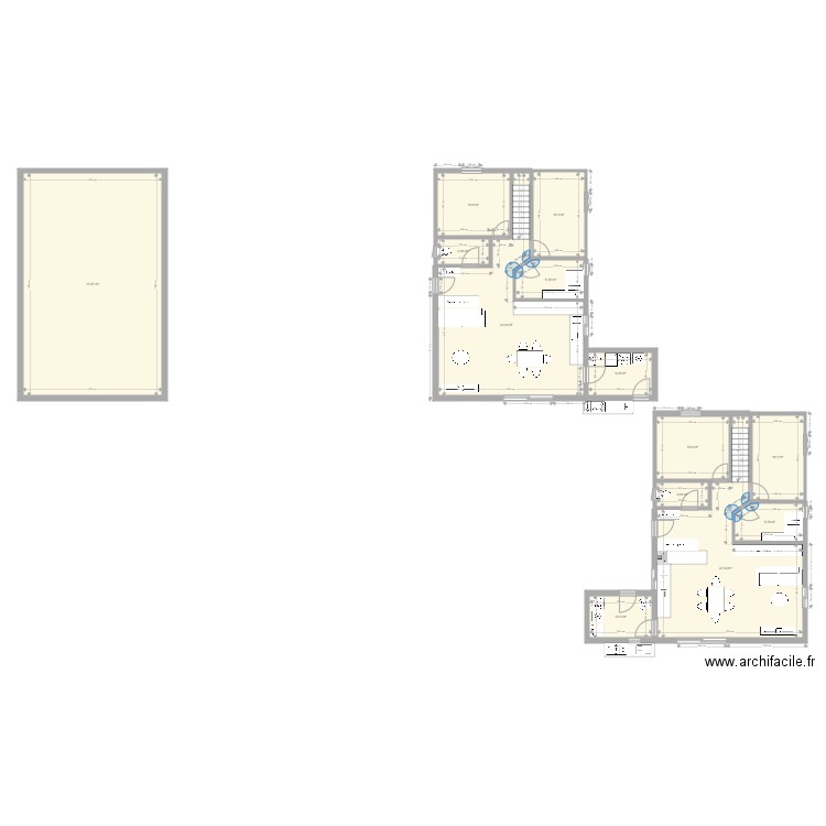 maison Sanguinet. Plan de 0 pièce et 0 m2