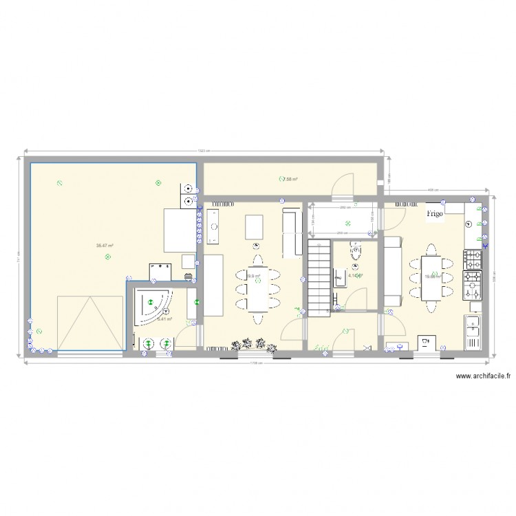 plan electrique rdc 2017. Plan de 0 pièce et 0 m2