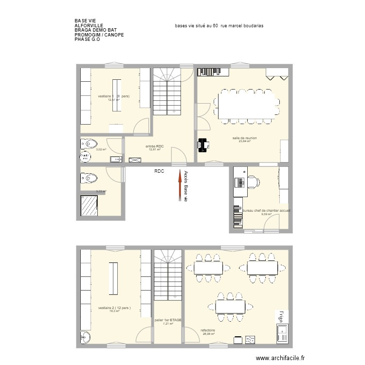 affaire alforville promogim 2. Plan de 0 pièce et 0 m2