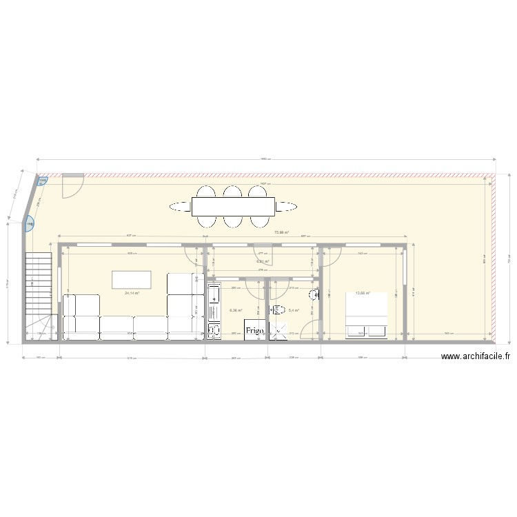 douar. Plan de 0 pièce et 0 m2