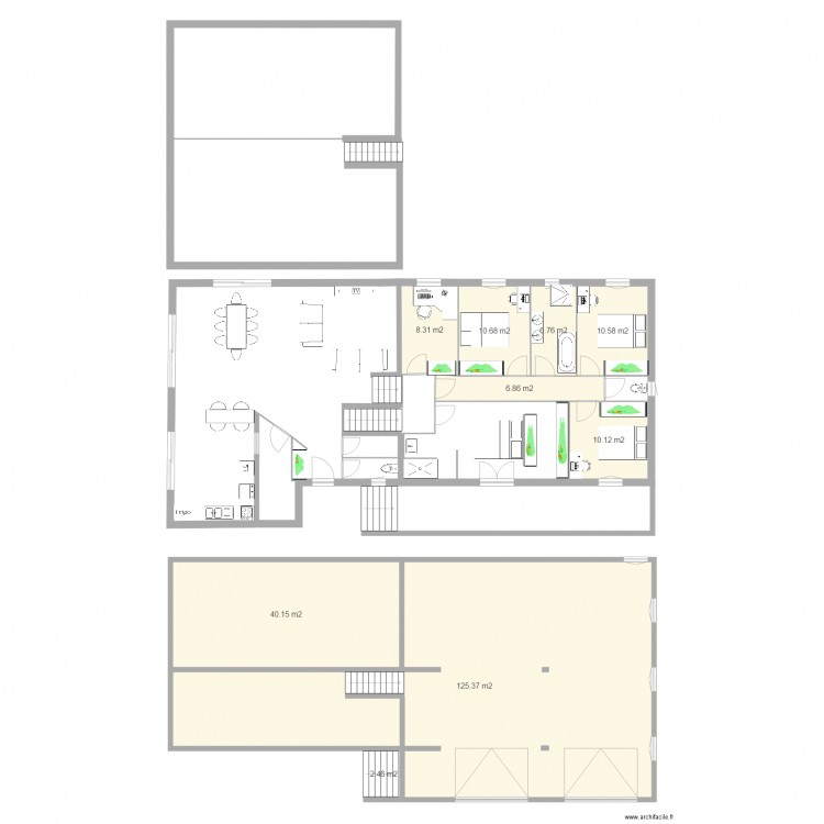 Maison Puj 3. Plan de 0 pièce et 0 m2