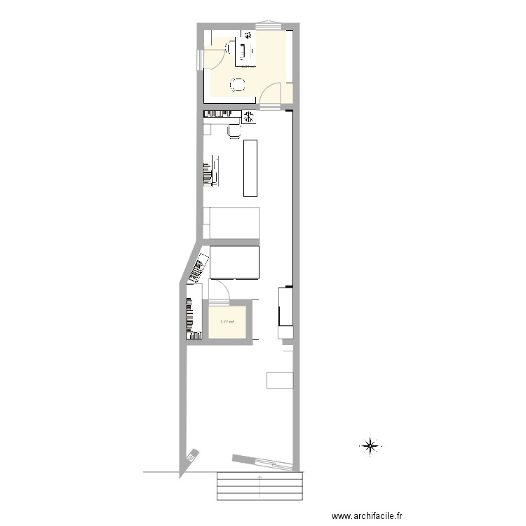 Pharmacie UZAN. Plan de 0 pièce et 0 m2