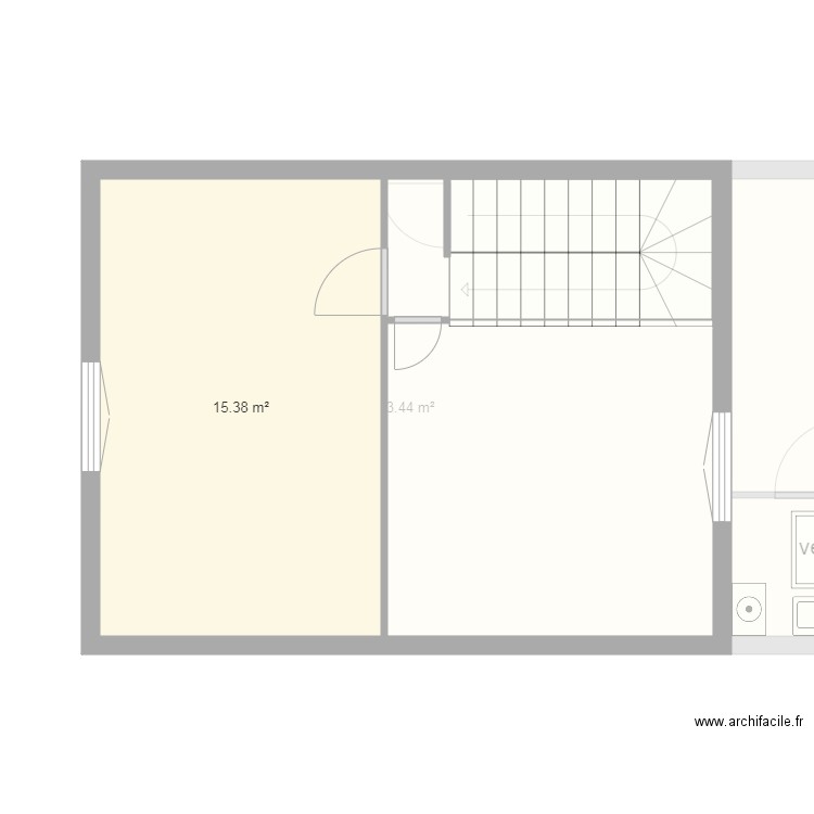 franck rdc. Plan de 0 pièce et 0 m2