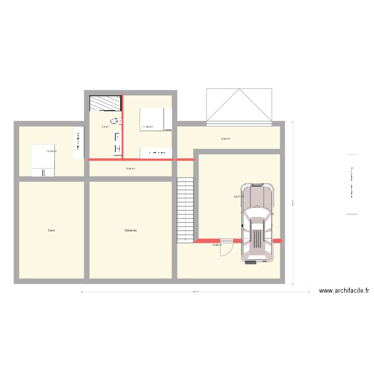 M17. Plan de 0 pièce et 0 m2