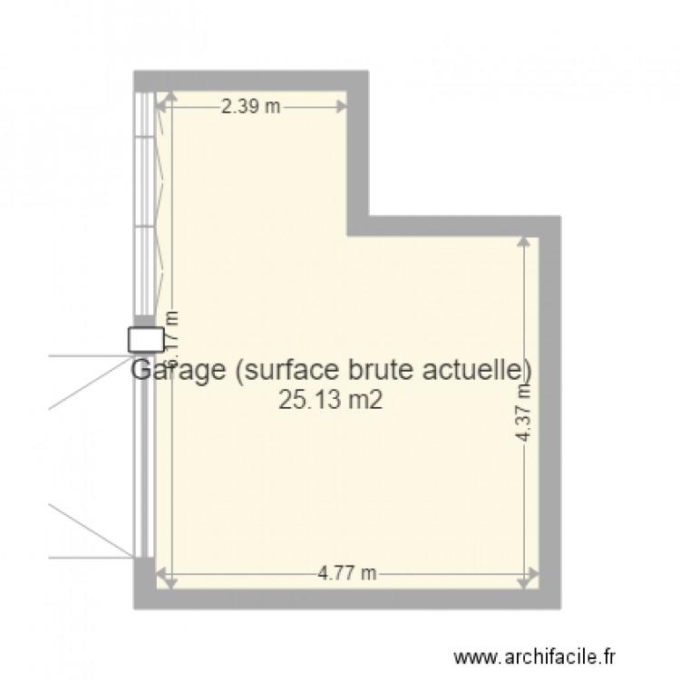 167bGarage1. Plan de 0 pièce et 0 m2