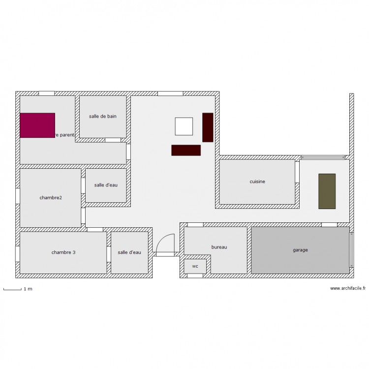 sylvie modèle 1. Plan de 0 pièce et 0 m2