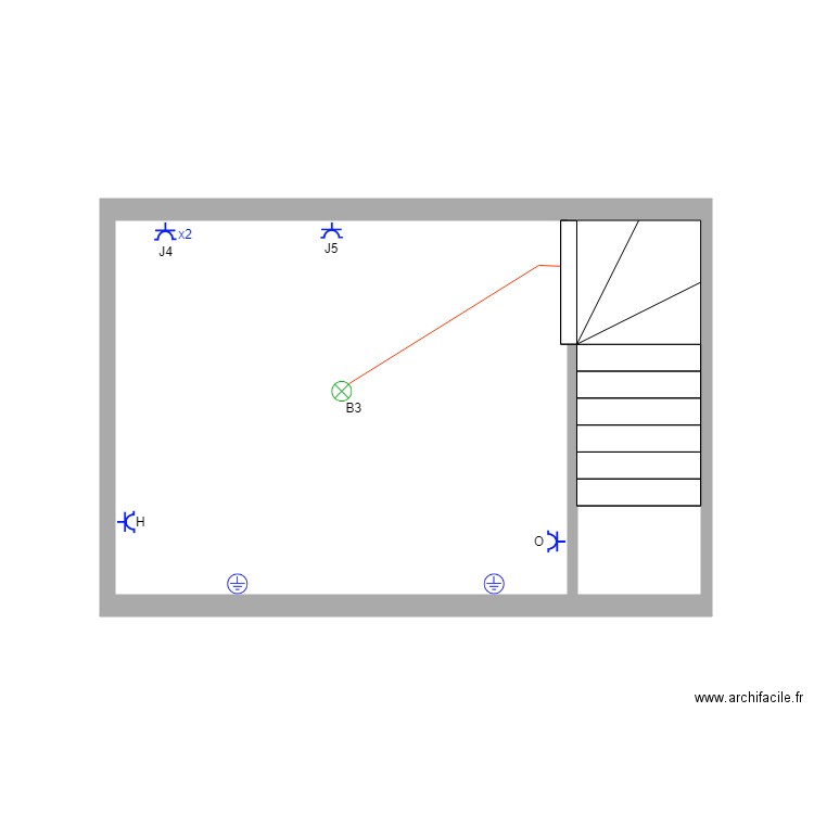 Cindy rez. Plan de 10 pièces et 92 m2