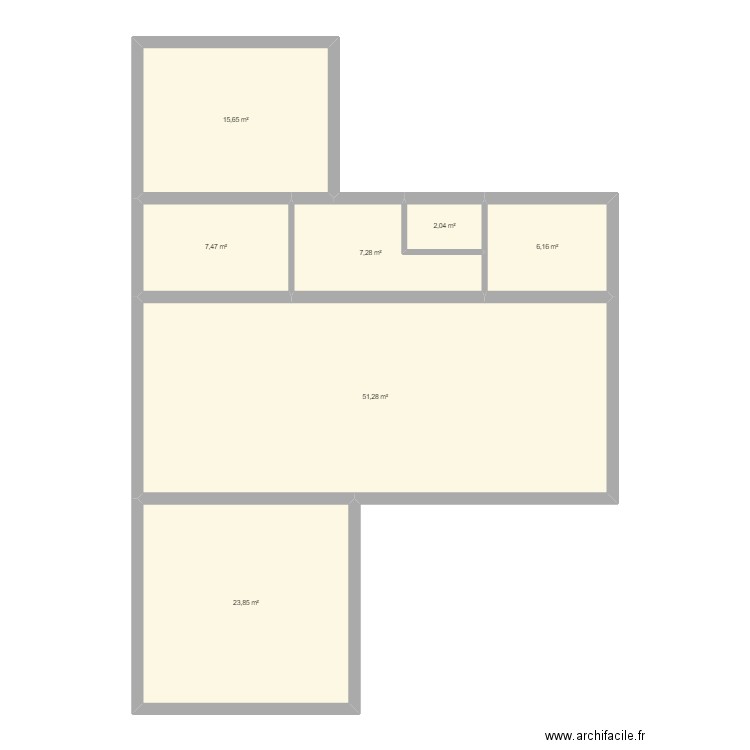 extension maison. Plan de 7 pièces et 114 m2