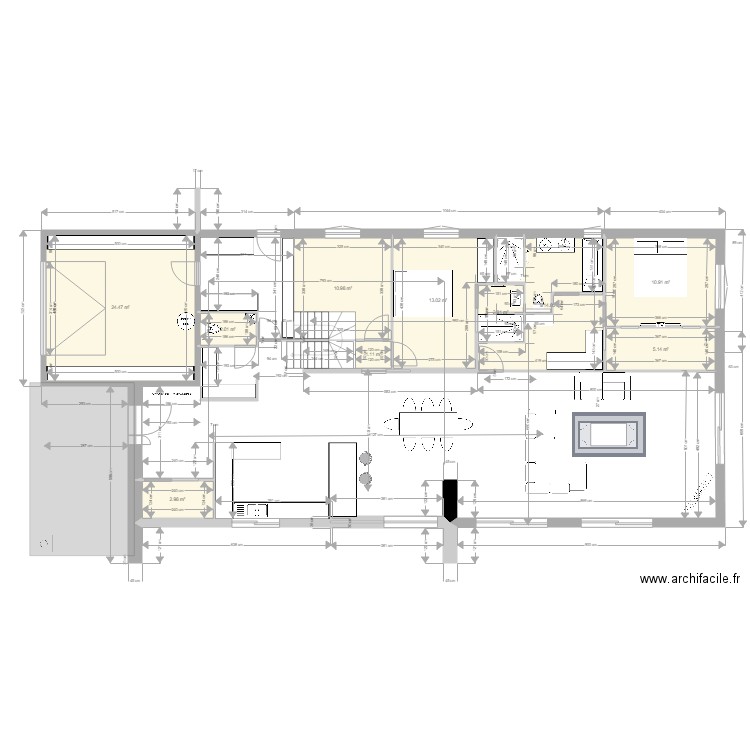 la farandole RDC execution. Plan de 0 pièce et 0 m2