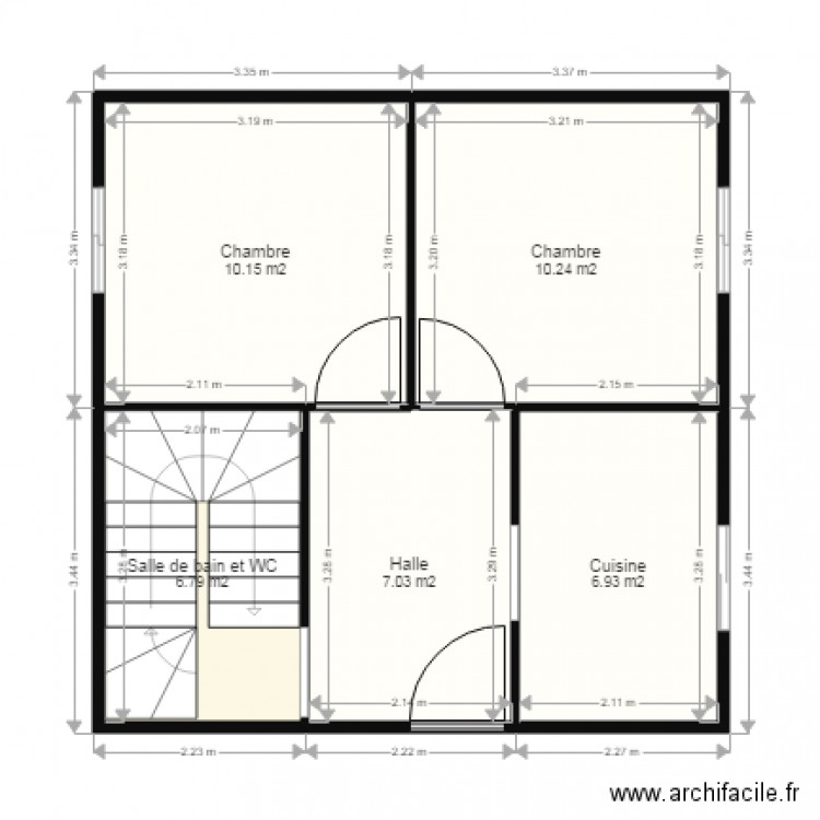 Mezdou. Plan de 0 pièce et 0 m2