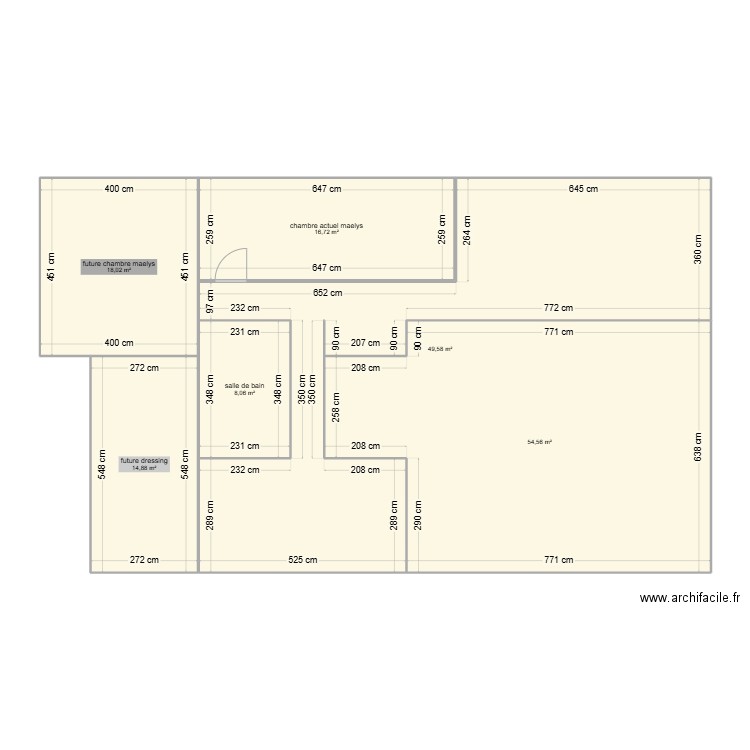 plan rdc. Plan de 6 pièces et 162 m2