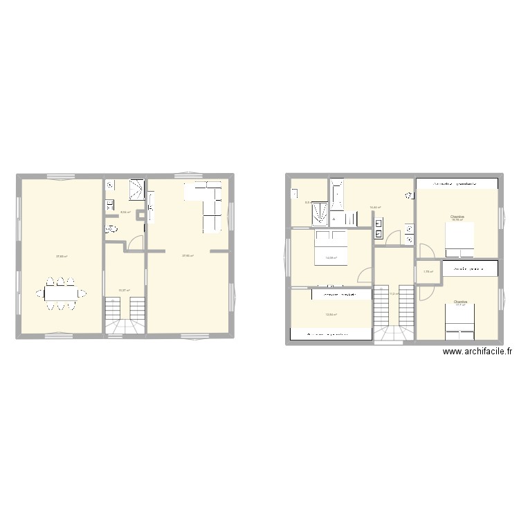 weitbruch. Plan de 12 pièces et 191 m2