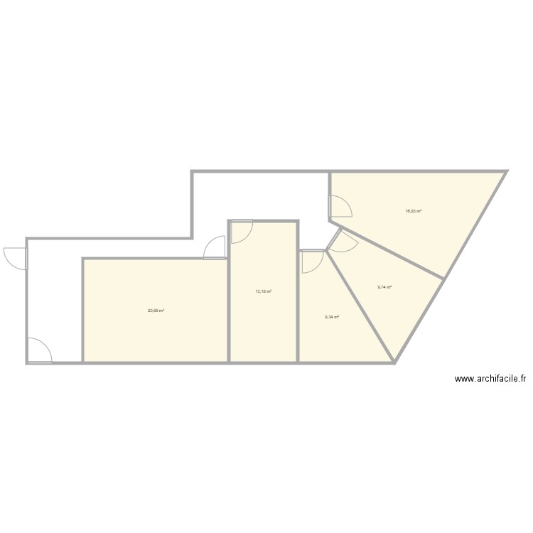 Plan Nanterre V2. Plan de 0 pièce et 0 m2