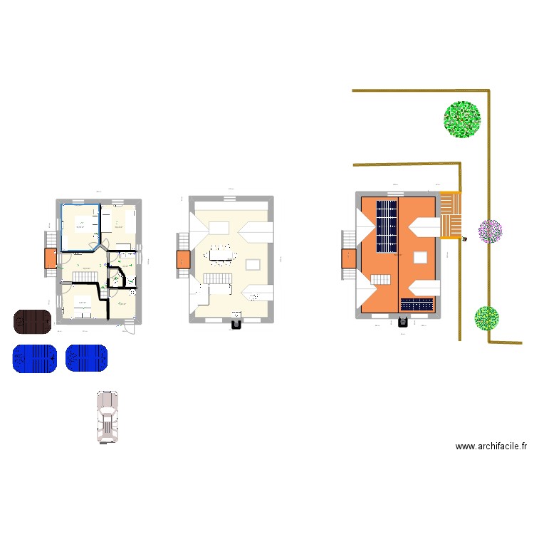 schwyz. Plan de 10 pièces et 164 m2