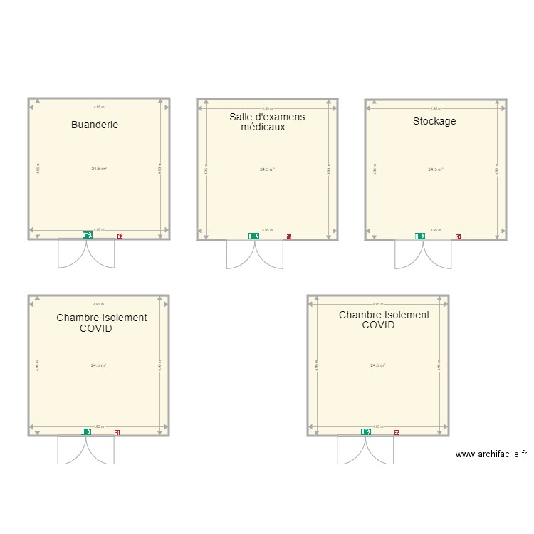 Tentes annexes. Plan de 0 pièce et 0 m2