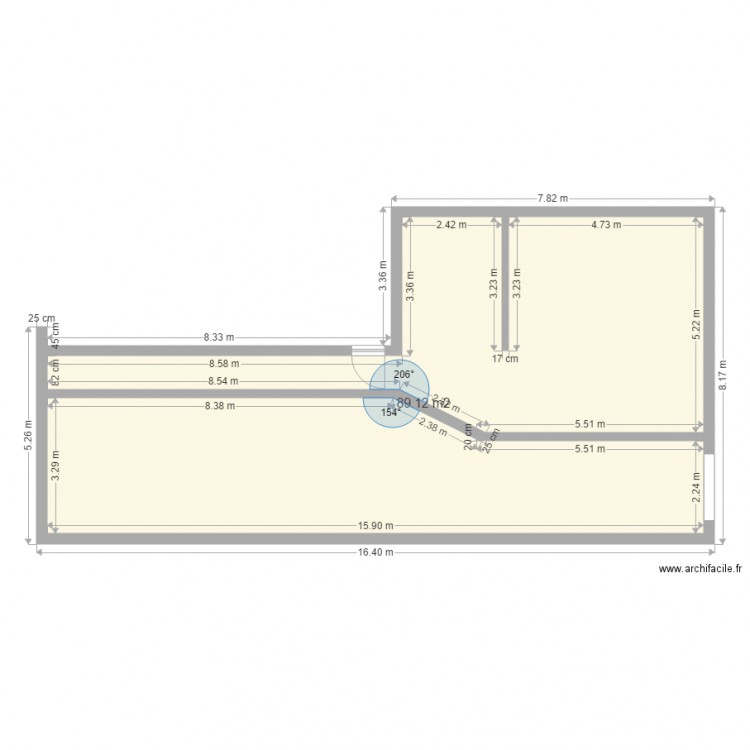 RDC DEPENDANCE 2. Plan de 0 pièce et 0 m2