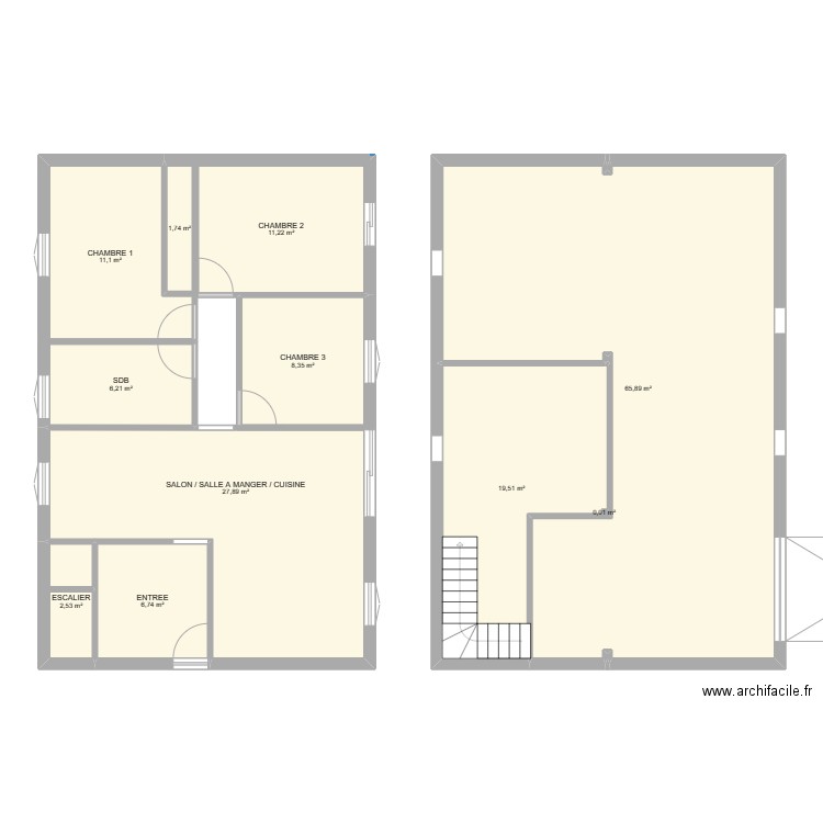 gorcy. Plan de 11 pièces et 161 m2