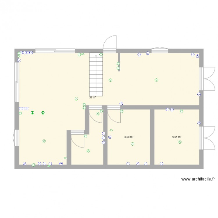 plan electrique. Plan de 0 pièce et 0 m2